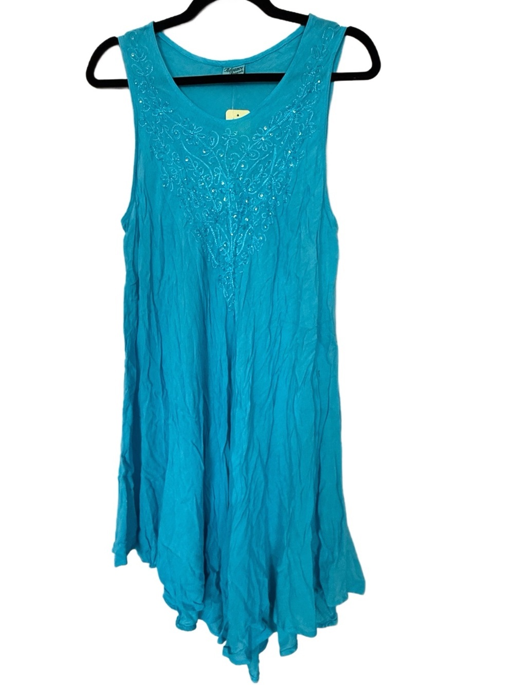NWT Turquoise Beach Cover Up, One Size - Picture 2 of 5